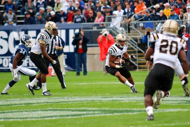 Shots from Western Michigan's 38-31 victory over UConn - Oct 1, 2011.  Photos by Sean Patrick Duross.