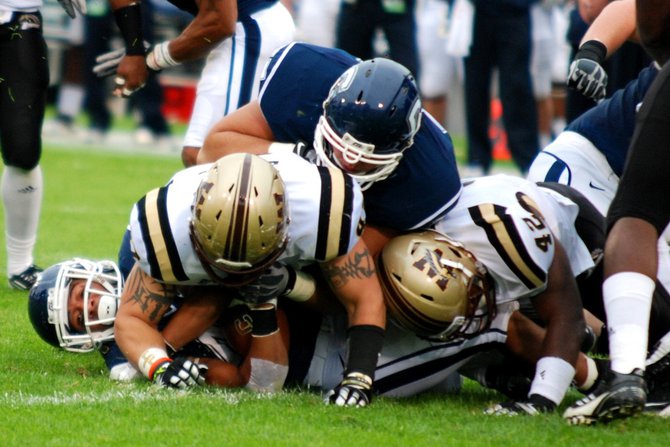 Shots from Western Michigan's 38-31 victory over UConn - Oct 1, 2011. Photos by Sean Patrick Duross.