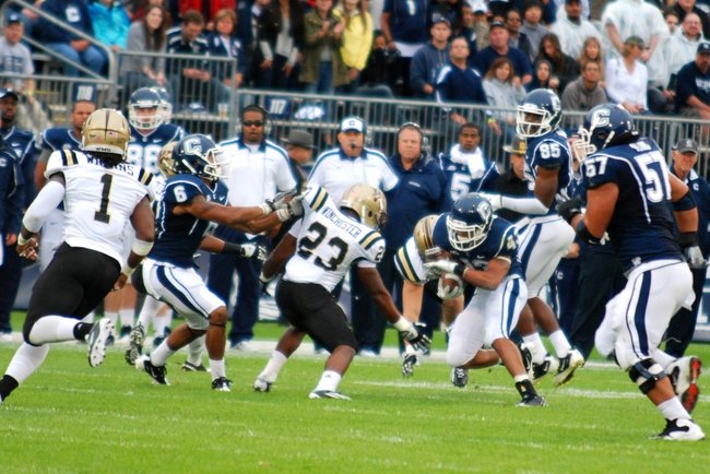 Shots from Western Michigan's 38-31 victory over UConn - Oct 1, 2011.  Photos by Sean Patrick Duross.