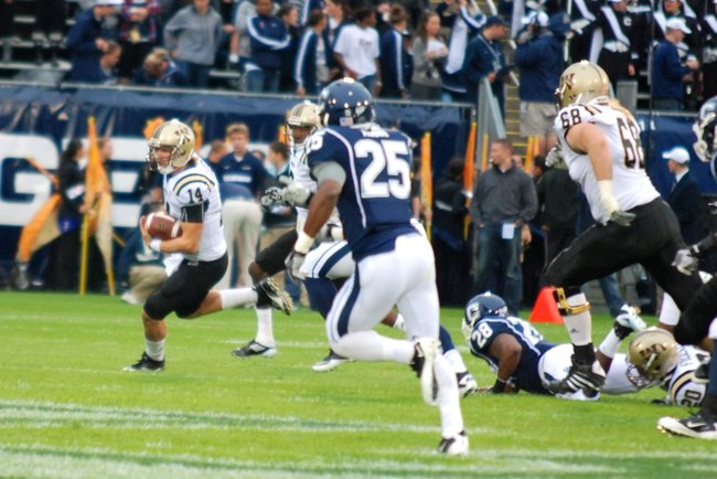 Shots from Western Michigan's 38-31 victory over UConn - Oct 1, 2011.  Photos by Sean Patrick Duross.
