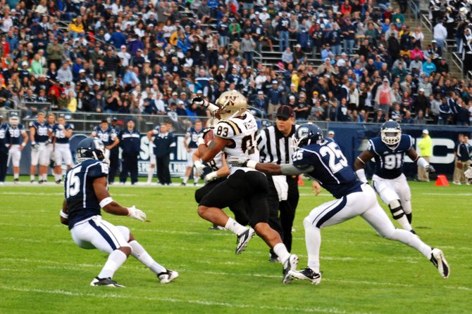 Shots from Western Michigan's 38-31 victory over UConn - Oct 1, 2011. Photos by Sean Patrick Duross.