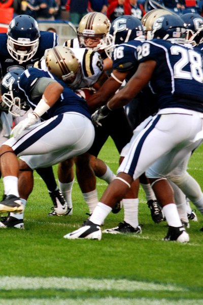 Shots from Western Michigan's 38-31 victory over UConn - Oct 1, 2011.  Photos by Sean Patrick Duross.