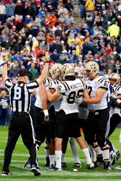 Shots from Western Michigan's 38-31 victory over UConn - Oct 1, 2011.  Photos by Sean Patrick Duross.