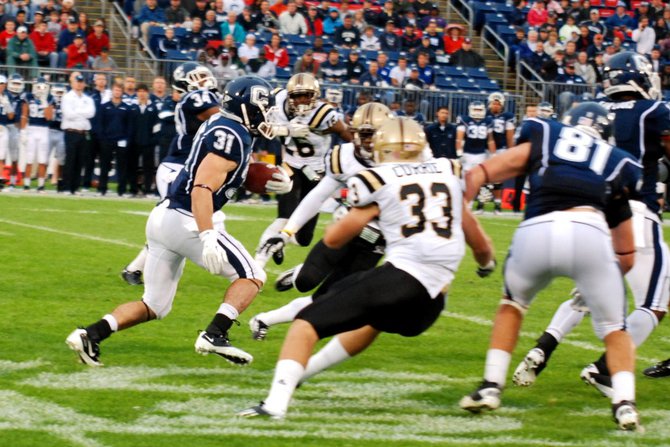 Shots from Western Michigan's 38-31 victory over UConn - Oct 1, 2011. Photos by Sean Patrick Duross.