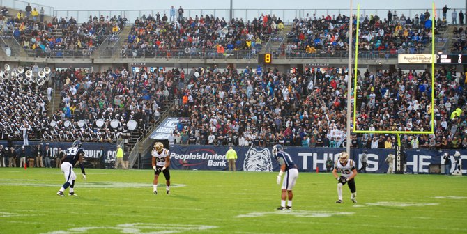 Shots from Western Michigan's 38-31 victory over UConn - Oct 1, 2011. Photos by Sean Patrick Duross.