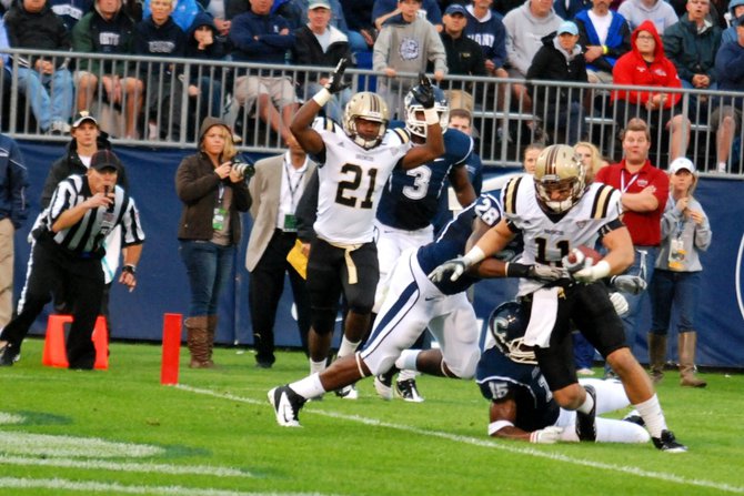 Shots from Western Michigan's 38-31 victory over UConn - Oct 1, 2011. Photos by Sean Patrick Duross.