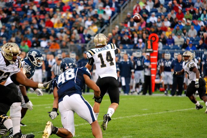 Shots from Western Michigan's 38-31 victory over UConn - Oct 1, 2011. Photos by Sean Patrick Duross.