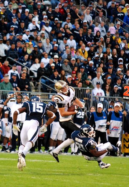 Shots from Western Michigan's 38-31 victory over UConn - Oct 1, 2011.  Photos by Sean Patrick Duross.