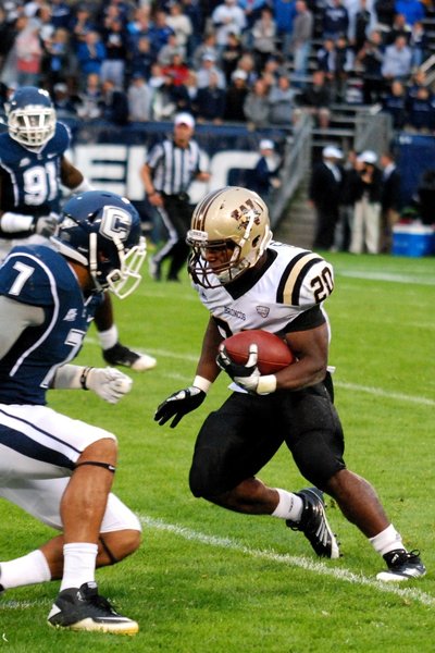 Shots from Western Michigan's 38-31 victory over UConn - Oct 1, 2011.  Photos by Sean Patrick Duross.