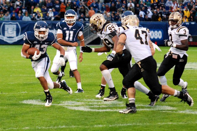 Shots from Western Michigan's 38-31 victory over UConn - Oct 1, 2011. Photos by Sean Patrick Duross.