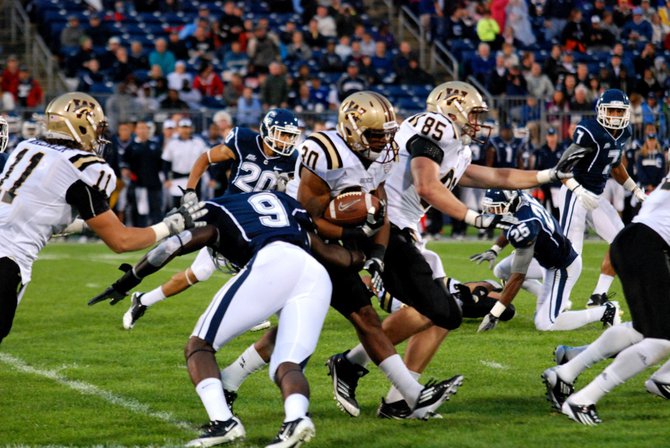 Shots from Western Michigan's 38-31 victory over UConn - Oct 1, 2011. Photos by Sean Patrick Duross.