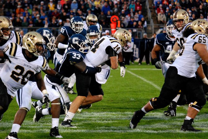 Shots from Western Michigan's 38-31 victory over UConn - Oct 1, 2011. Photos by Sean Patrick Duross.