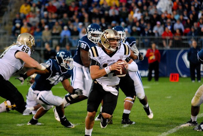 Shots from Western Michigan's 38-31 victory over UConn - Oct 1, 2011. Photos by Sean Patrick Duross.