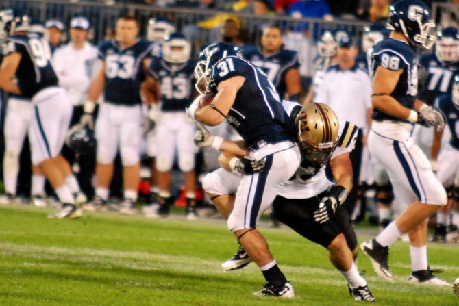 Shots from Western Michigan's 38-31 victory over UConn - Oct 1, 2011. Photos by Sean Patrick Duross.
