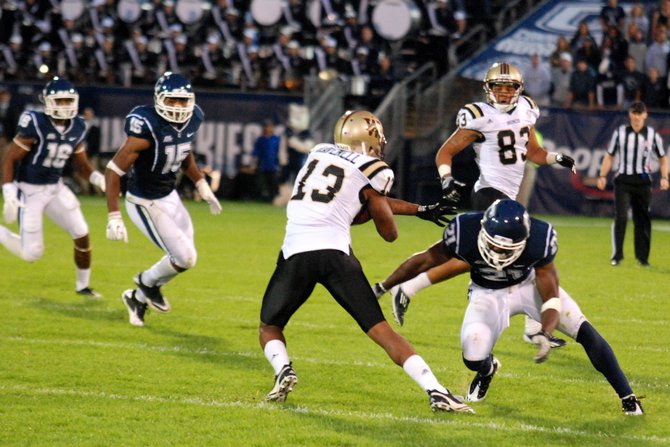 Shots from Western Michigan's 38-31 victory over UConn - Oct 1, 2011. Photos by Sean Patrick Duross.