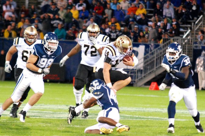 Shots from Western Michigan's 38-31 victory over UConn - Oct 1, 2011. Photos by Sean Patrick Duross.