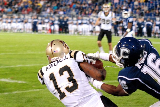 Shots from Western Michigan's 38-31 victory over UConn - Oct 1, 2011.  Photos by Sean Patrick Duross.
