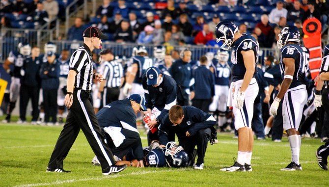 Shots from Western Michigan's 38-31 victory over UConn - Oct 1, 2011. Photos by Sean Patrick Duross.