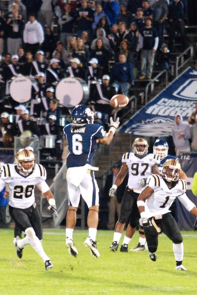 Shots from Western Michigan's 38-31 victory over UConn - Oct 1, 2011.  Photos by Sean Patrick Duross.