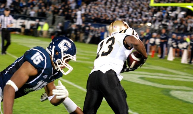 Shots from Western Michigan's 38-31 victory over UConn - Oct 1, 2011.  Photos by Sean Patrick Duross.