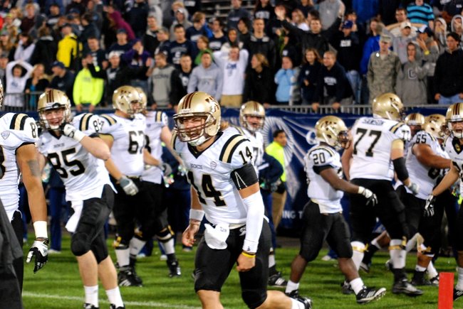 Shots from Western Michigan's 38-31 victory over UConn - Oct 1, 2011.  Photos by Sean Patrick Duross.