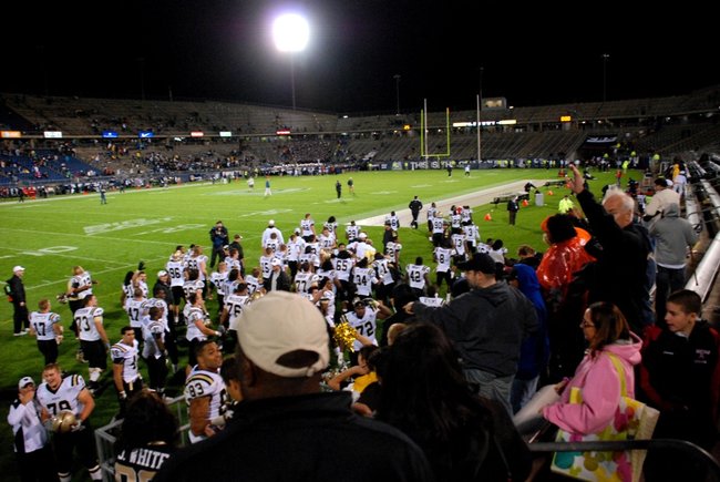 Shots from Western Michigan's 38-31 victory over UConn - Oct 1, 2011.  Photos by Sean Patrick Duross.