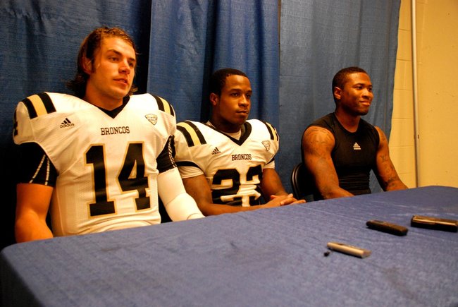 Shots from Western Michigan's 38-31 victory over UConn - Oct 1, 2011.  Photos by Sean Patrick Duross.