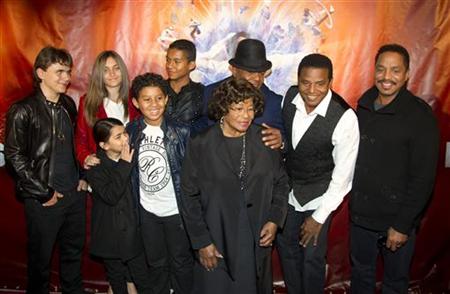 The family of late singer Michael Jackson attend premiere of Michal Jackson THE IMMORTAL World Tour show by Cirque du Soleil in Montreal The family of late singer Michael Jackson attend premiere of Michal Jackson THE IMMORTAL World Tour show by Cirque du Soleil in Montreal