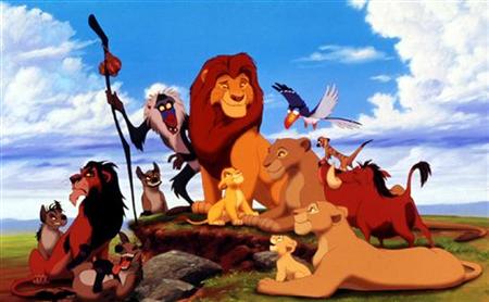 The characters in the new animated film from the Walt Disney Company "The Lion King" are shown in th.. The characters in the new animated film from the Walt Disney Company "The Lion King" are shown in th..