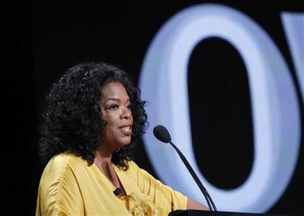 Winfrey speaks during the OWN session at the 2011 Summer Television Critics Association Cable Press Tour in Beverly Hills Winfrey speaks during the OWN session at the 2011 Summer Television Critics Association Cable Press Tour in Beverly Hills