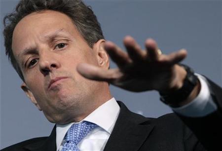 Treasury Secretary Geithner attends the Washington Ideas forum Treasury Secretary Geithner attends the Washington Ideas forum