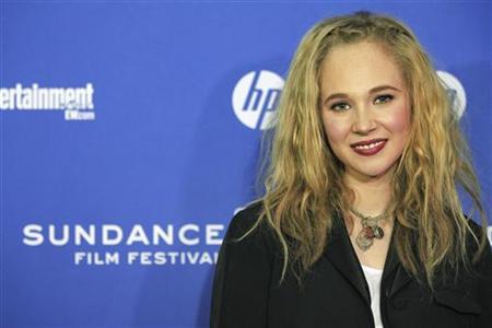 Temple poses at the premiere of "Little Birds" during the Sundance Film Festival in Park City Temple poses at the premiere of "Little Birds" during the Sundance Film Festival in Park City