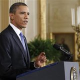 U.S. President Barack Obama during a press conference at the White House in Washington U.S. President Barack Obama during a press conference at the White House in Washington