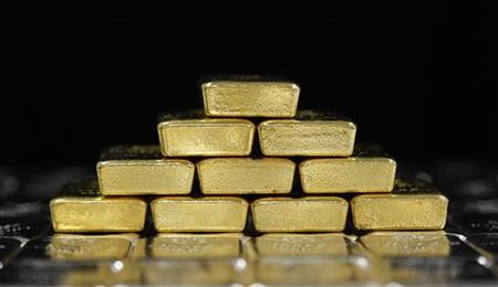 Gold and silver bars are pictured at the Austrian Gold and Silver Separating Plant 'Oegussa' in Vienna Gold and silver bars are pictured at the Austrian Gold and Silver Separating Plant 'Oegussa' in Vienna