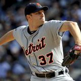 Max Scherzer Takes the Mound for the Tigers in Game 2 vs. Texas Rangers Max Scherzer Takes the Mound for the Tigers in Game 2 vs. Texas Rangers