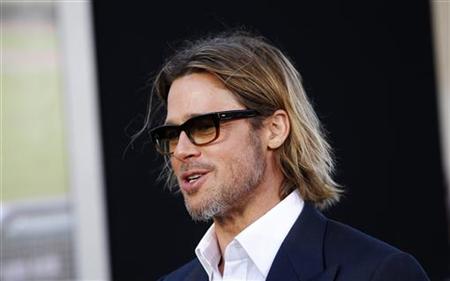 Actor Pitt arrives for the world premiere of the film "Moneyball" in Oakland