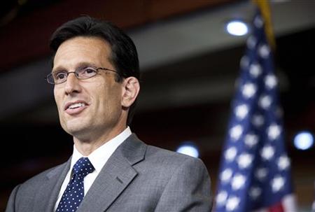 House Majority Leader Eric Cantor (R-VA) speaks during a news conference on Capitol Hill House Majority Leader Eric Cantor (R-VA) speaks during a news conference on Capitol Hill