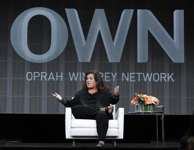 O'Donnell answers a question during the OWN session for "The Rosie Show" at the 2011 Summer Television Critics Association Cable Press Tour O'Donnell answers a question during the OWN session for "The Rosie Show" at the 2011 Summer Television Critics Association Cable Press Tour