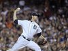 Detroit Tigers starting pitcher Doug Fister throws against the Texas Rangers in the seventh inning of Game 3 of the MLB American League Cham Detroit Tigers starting pitcher Doug Fister throws against the Texas Rangers in the seventh inning of Game 3 of the MLB American League Cham