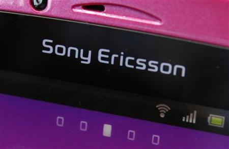 A Sony Ericsson logo on a smartphone is pictured at a mobile phone shop in Tokyo A Sony Ericsson logo on a smartphone is pictured at a mobile phone shop in Tokyo