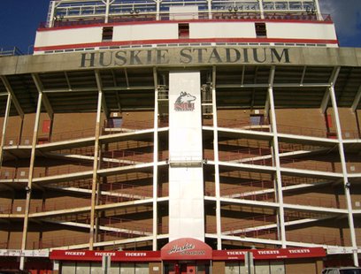 The Broncos take on the Huskies of Northern Illinois today in DeKalb, IL.