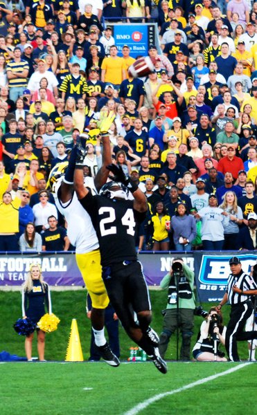 Shots form Michigans 42-24 win at Northwestern October 8, 2011. Photos by Sean Patrick Duross.