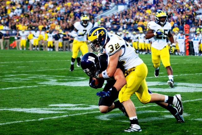 Shots form Michigans 42-24 win at Northwestern October 8, 2011.  Photos by Sean Patrick Duross.