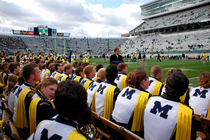 Photos from Michigan State's 28-14 win over Michigan - Oct 15, 2011. Photos by Sean Patrick Duross.