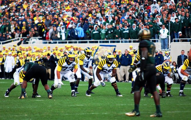 Photos from Michigan State's 28-14 win over Michigan - Oct 15, 2011.  Photos by Sean Patrick Duross.