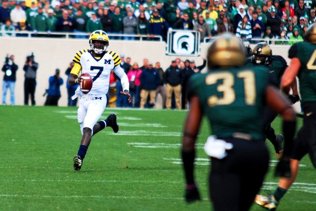 Photos from Michigan State's 28-14 win over Michigan - Oct 15, 2011.  Photos by Sean Patrick Duross.