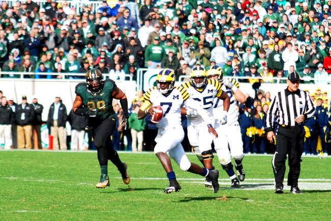 Photos from Michigan State's 28-14 win over Michigan - Oct 15, 2011.  Photos by Sean Patrick Duross.