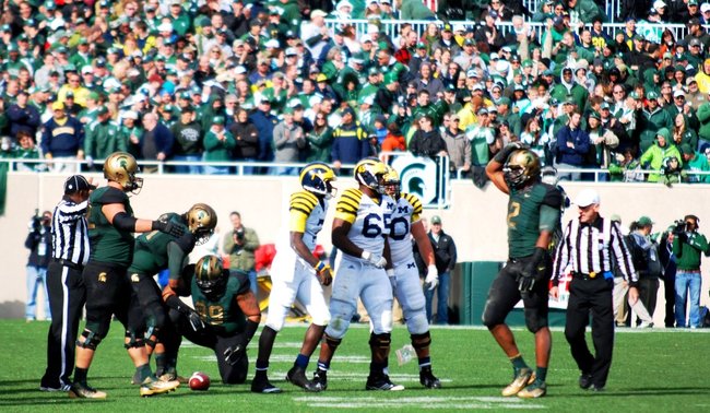 Photos from Michigan State's 28-14 win over Michigan - Oct 15, 2011.  Photos by Sean Patrick Duross.