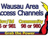 The logo for Wausau's Public Access stations