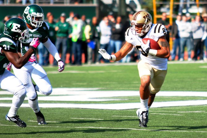 Shots from the Western Michigan's 14-10 loss at Eastern Michigan - 10/22/11. Photos by Sean Patrick Duross.